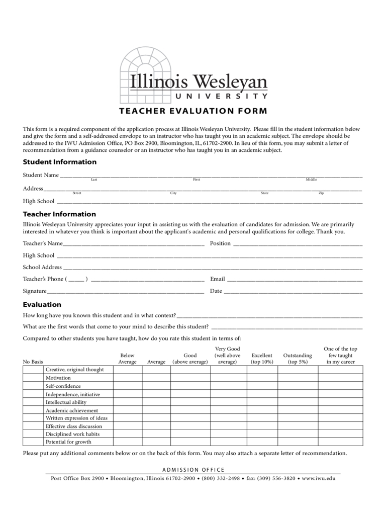 Student Teacher Evaluation Form – 2 Free Templates In Pdf With Regard To Student Feedback Form Template Word