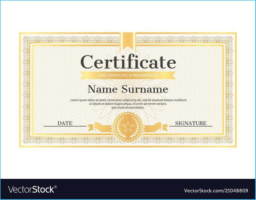 Stylish Star Naming Certificate Template To Make Certificate For Star Naming Certificate Template