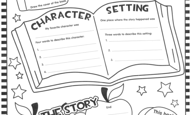 Such A Fun Looking Page For The Kids To Fill Out After within Book Report Template Grade 1