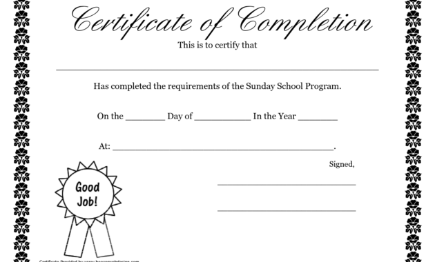 Sunday School Promotion Day Certificates | Sunday School inside Player Of The Day Certificate Template
