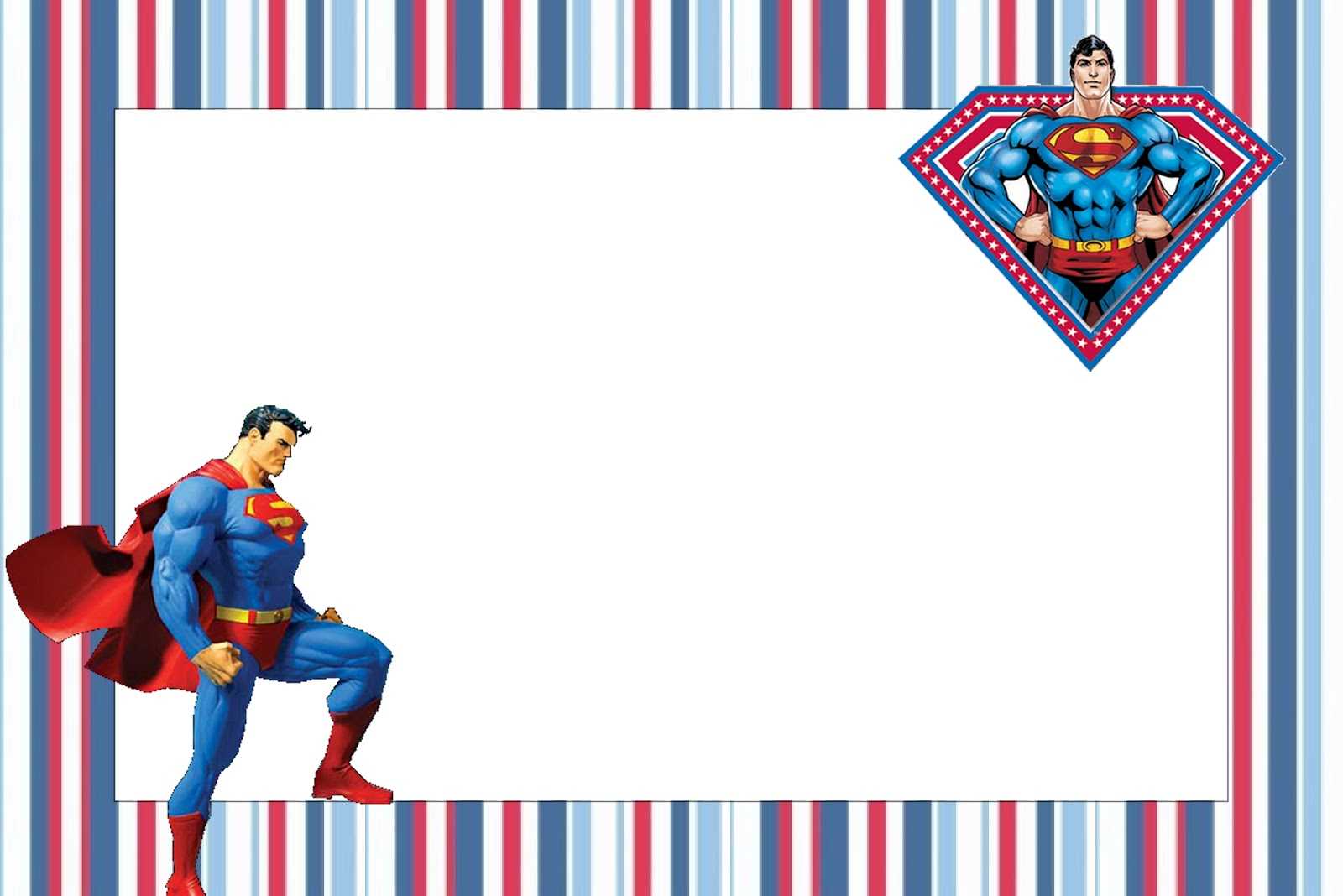 Superman Free Printable Invitations. – Oh My Fiesta! In English In Superman Birthday Card Template