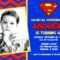 Superman S Template – Wovensheet.co Throughout Superman Birthday Card Template