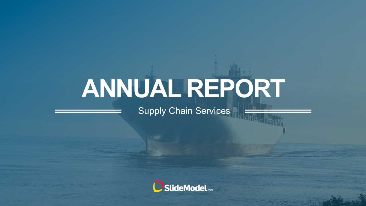 Supply Chain Annual Report Powerpoint Templates Regarding Annual Report Ppt Template