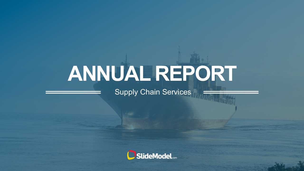 Supply Chain Annual Report Powerpoint Templates Regarding Annual Report Ppt Template