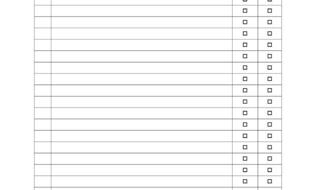Survey Sheet With Yes/no Checklist Template | Free Microsoft with regard to Poll Template For Word