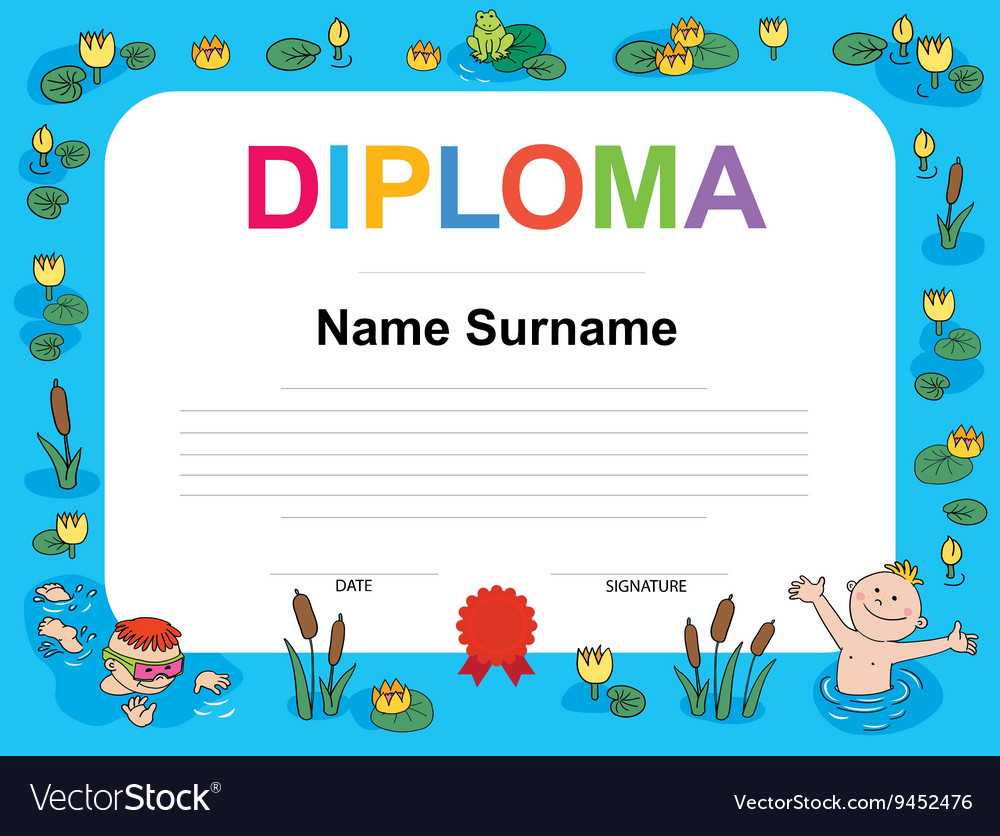 Swimming Award Certificate Template With Regard To Swimming Award Certificate Template
