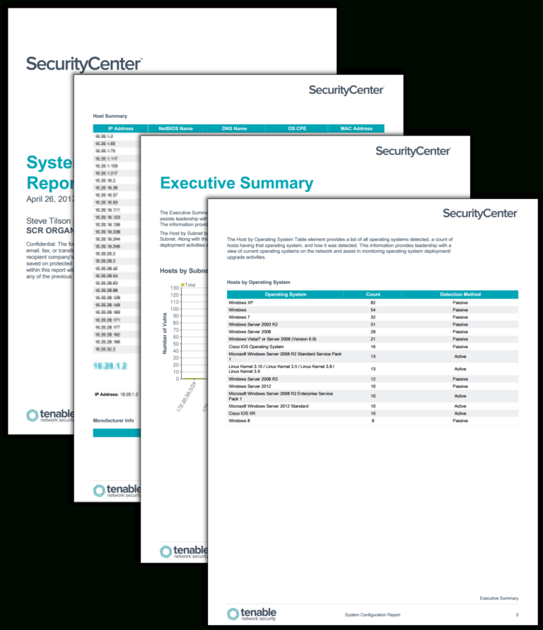 Nessus Report Templates