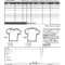 T Shirt Order Form Template Excel | Order Form Template Inside Blank T Shirt Order Form Template