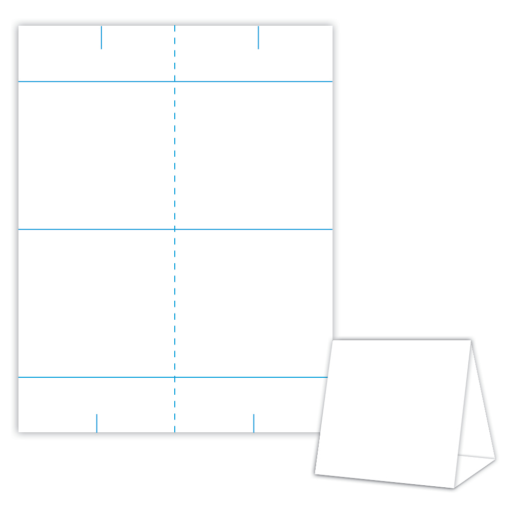 Table Tent Template – 16 Printable Table Tent Templates And With Free Printable Tent Card Template