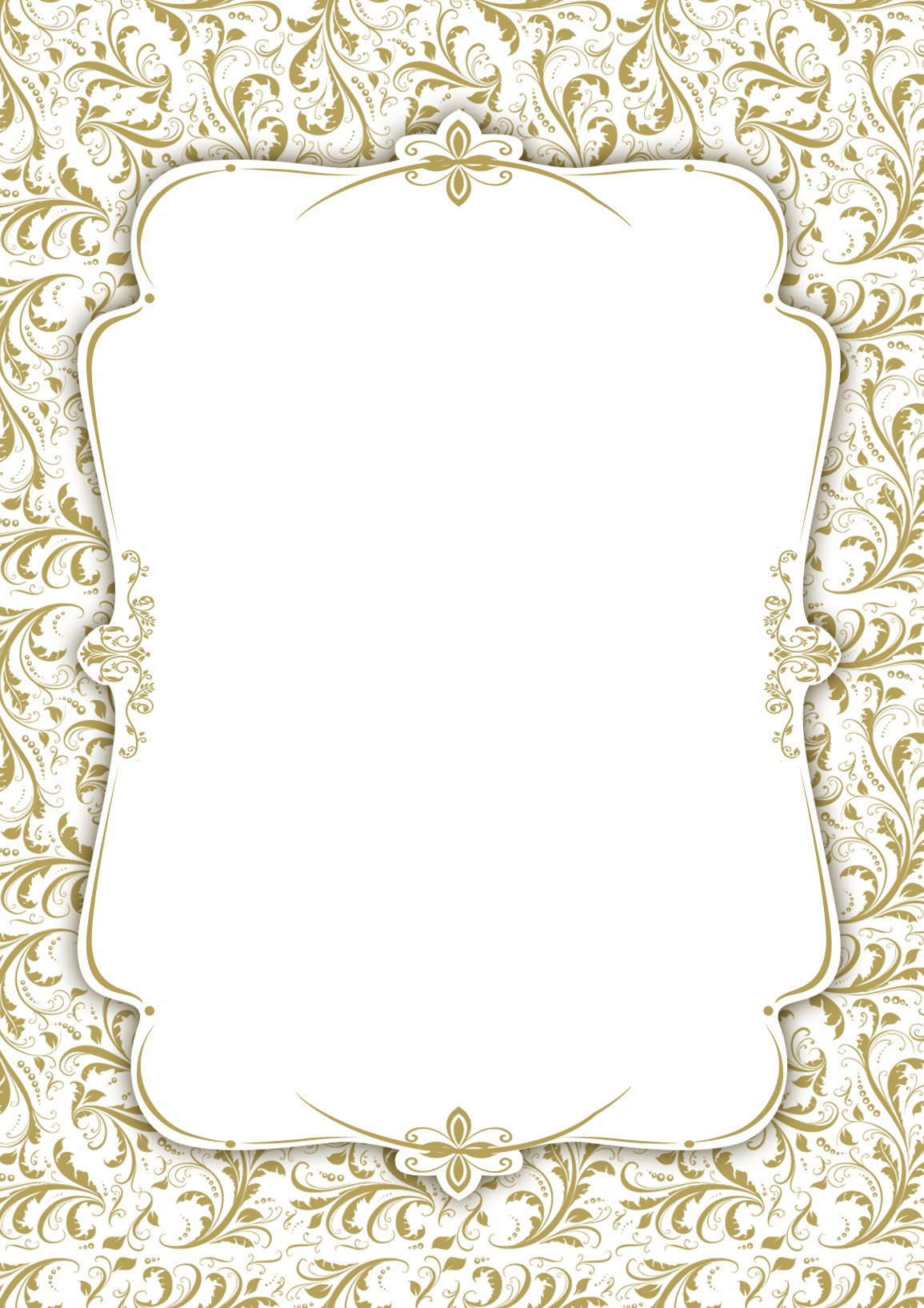 Tasteful Tapestry Frame – Free Wedding Invitation Template For Blank Templates For Invitations