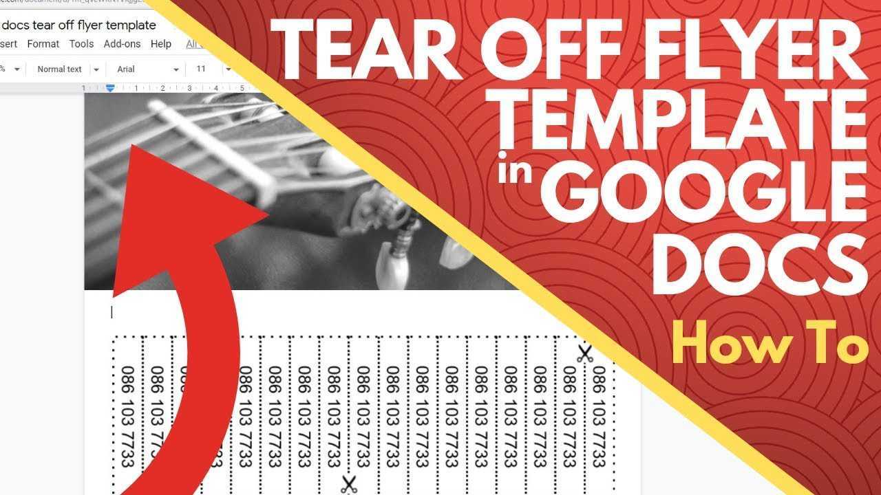 Tear Off Flyer Template Google Docs – How To Pertaining To Tear Off Flyer Template Word