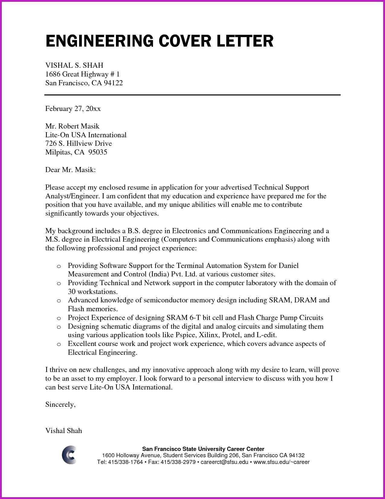 Technical Report Template Letter Sample In Template For Technical Report
