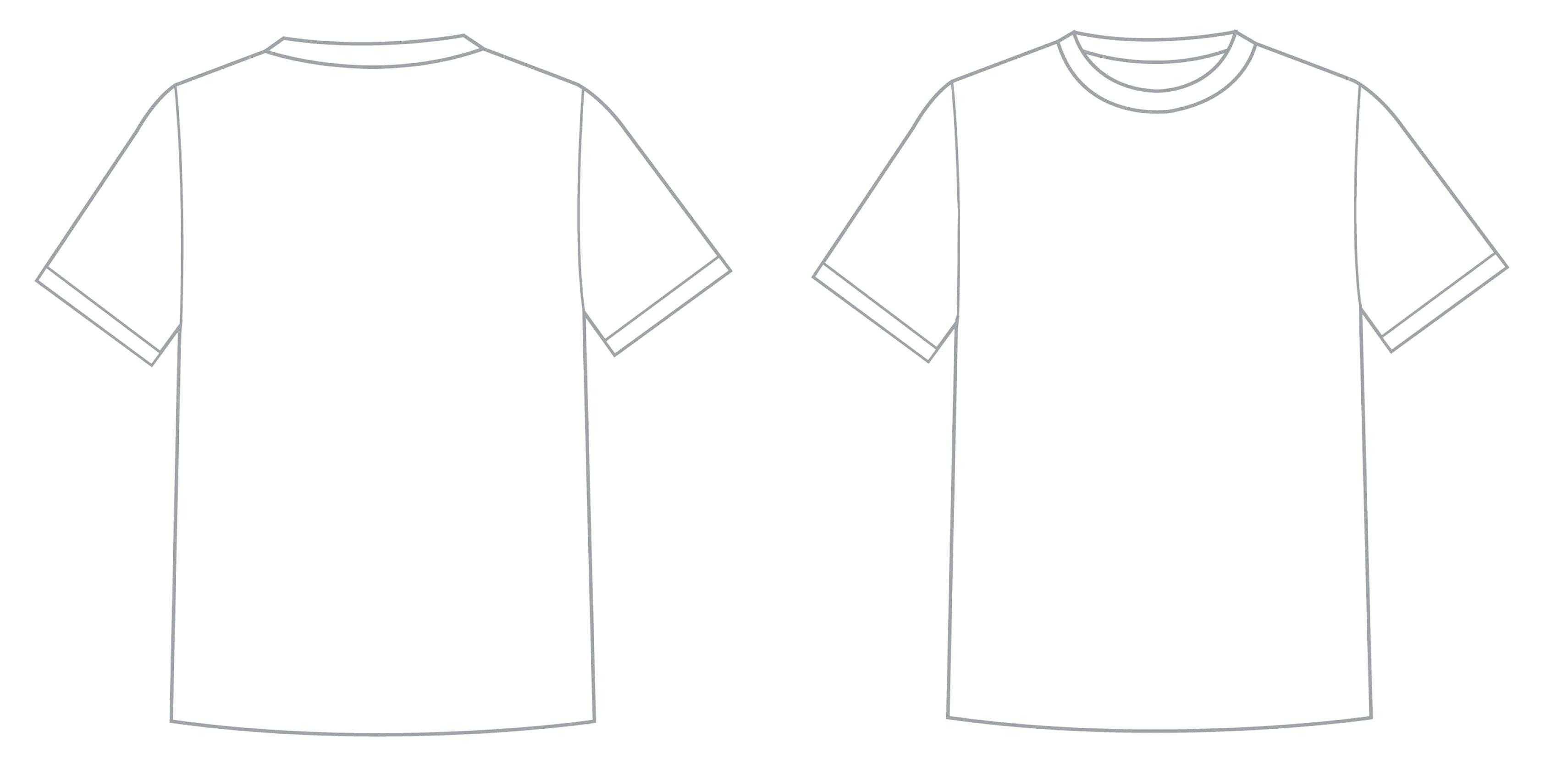 Template: Blank Vector Tee Shirts T Shirt Template Printable In Blank Tshirt Template Printable