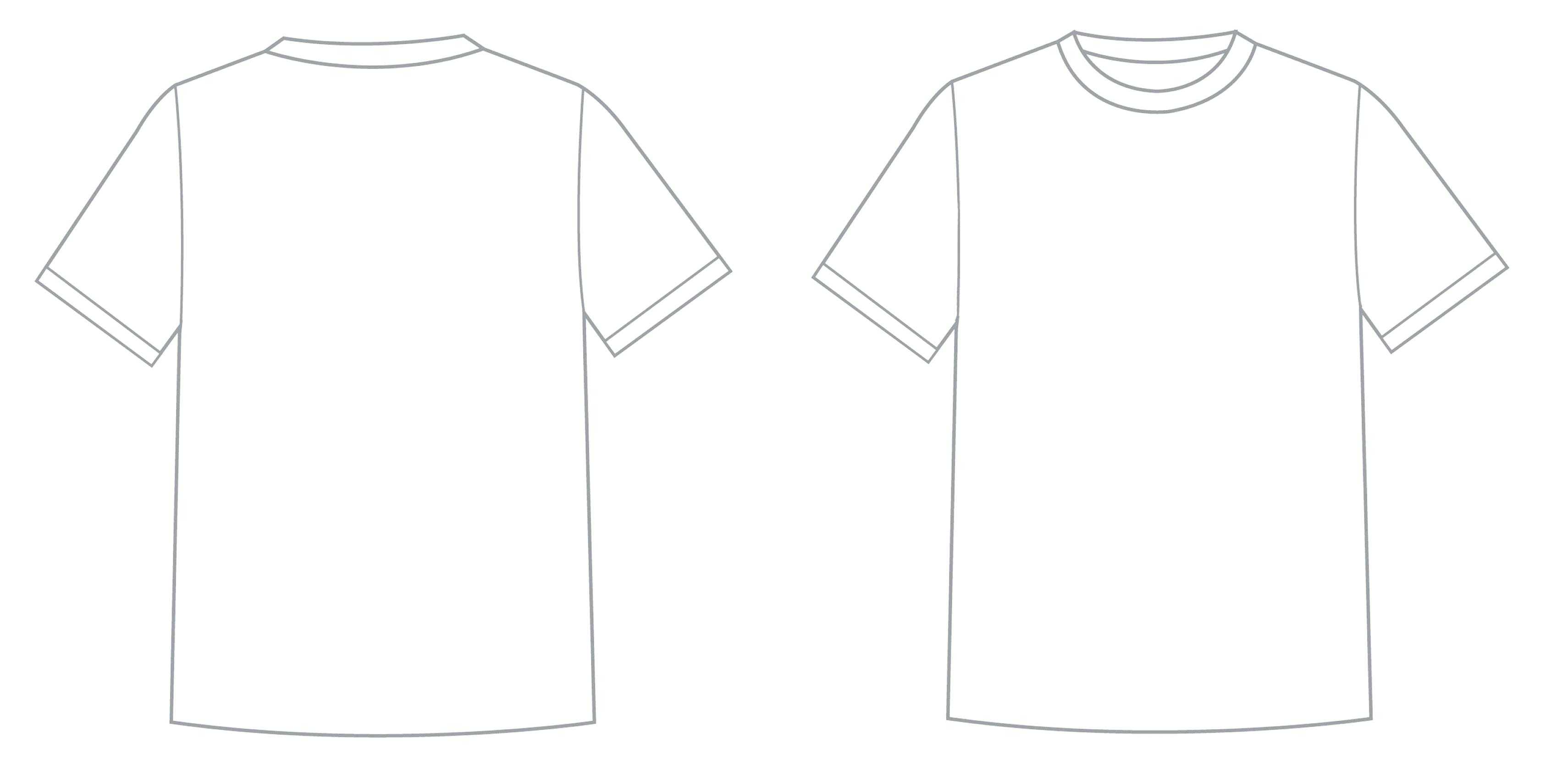 Template: Blank Vector Tee Shirts T Shirt Template Printable In Blank Tshirt Template Printable