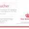 Template Chiropractic Gift Certificate Template | Voucher With Nail Gift Certificate Template Free