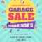 Template: Community Garage Sale Falls Flyer Template Pertaining To Garage Sale Flyer Template Word