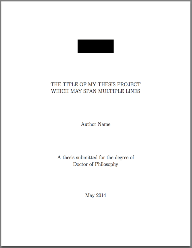 eth latex phd thesis