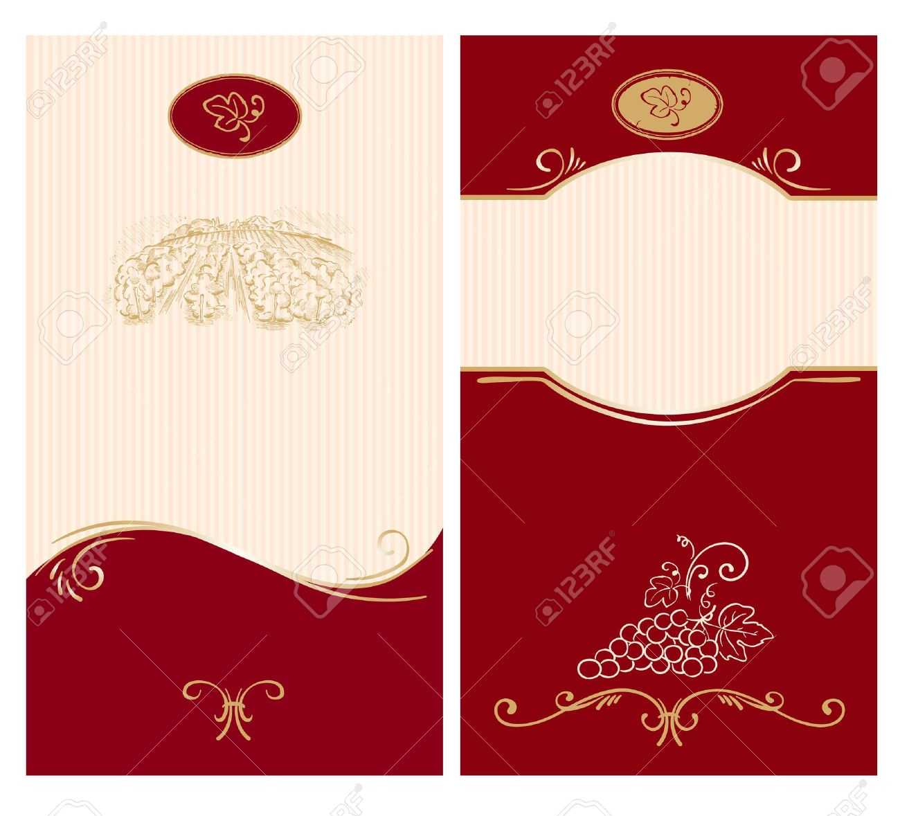 Template For Wine Labels Inside Blank Wine Label Template