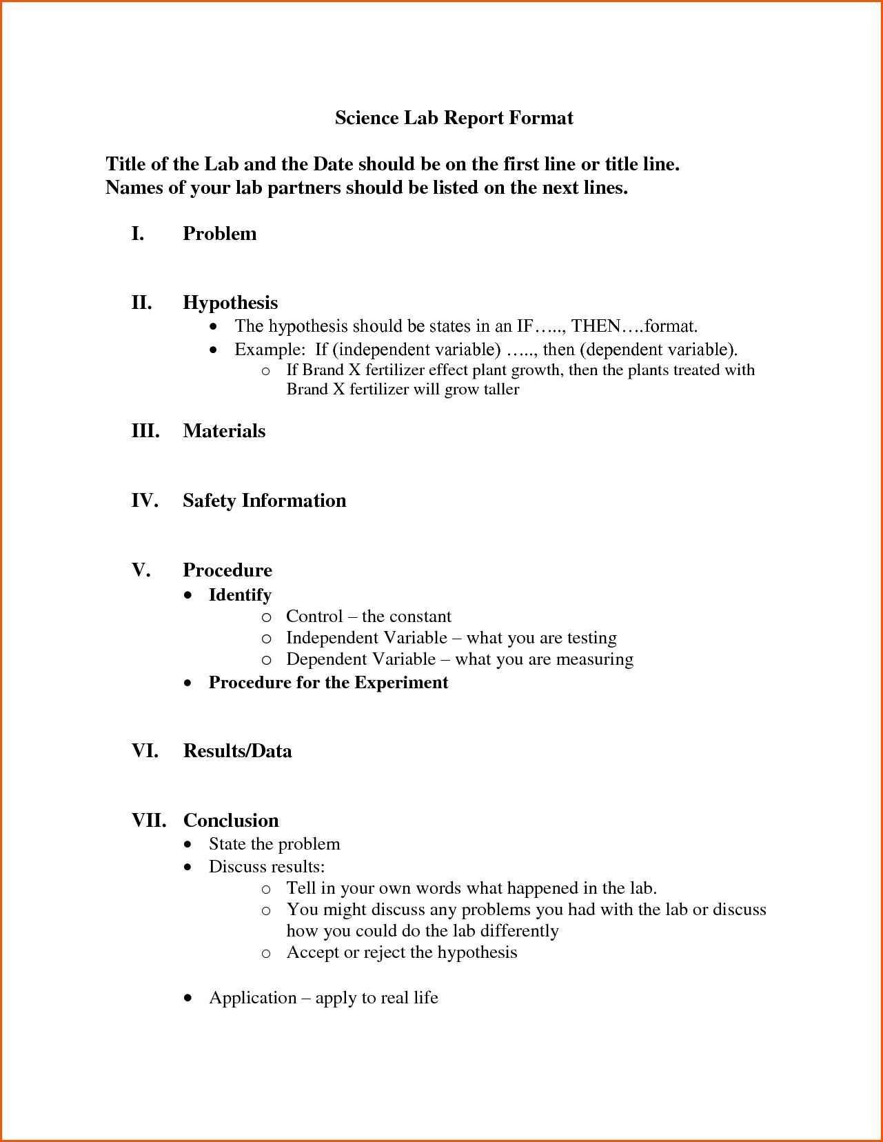 Template Lab | Homeschool | Lab Report Template, Lab Report Intended For Science Lab Report Template