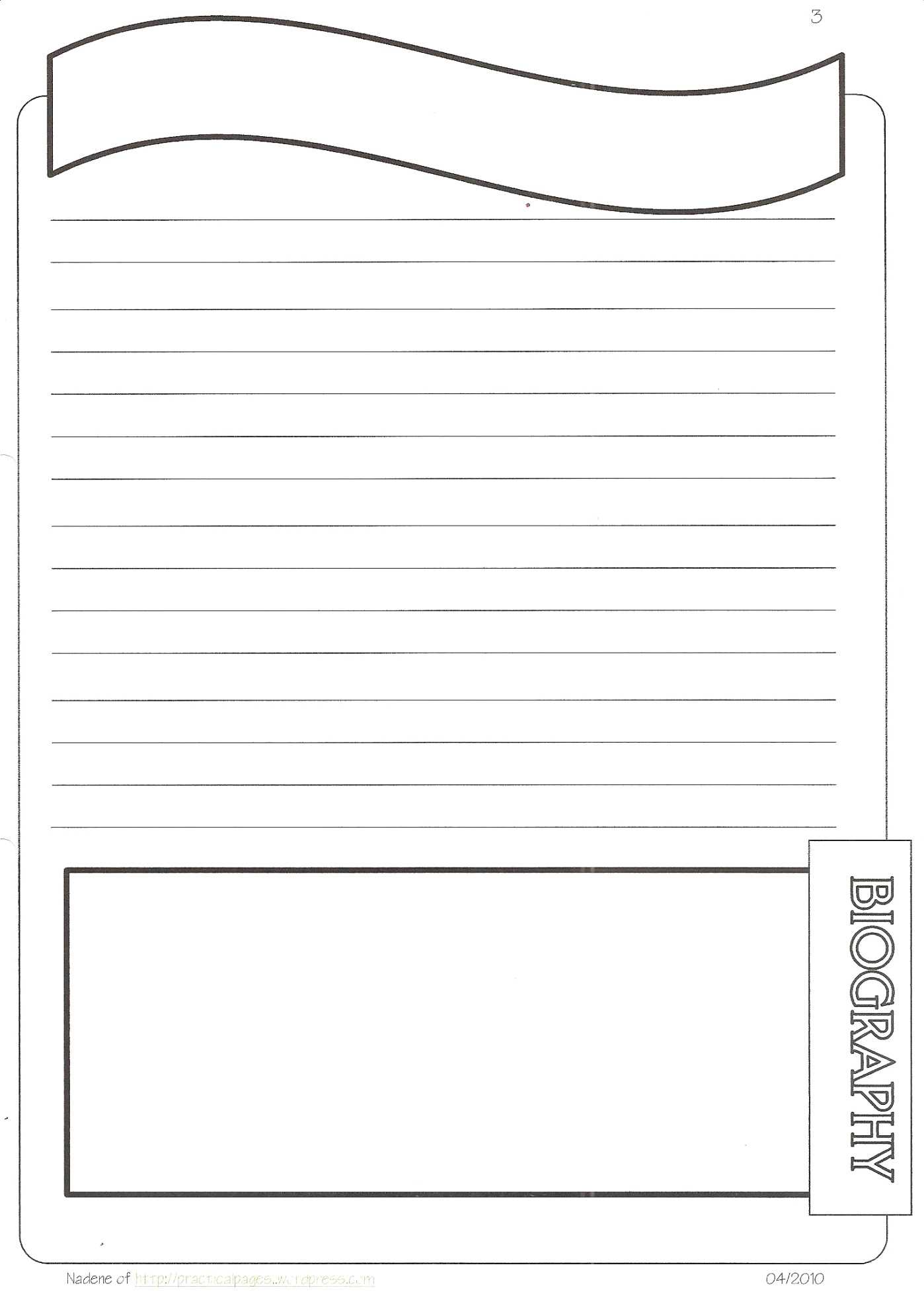Templates Clipart Notebook Page Pencil And In Color For Notebook Paper Template For Word 2010