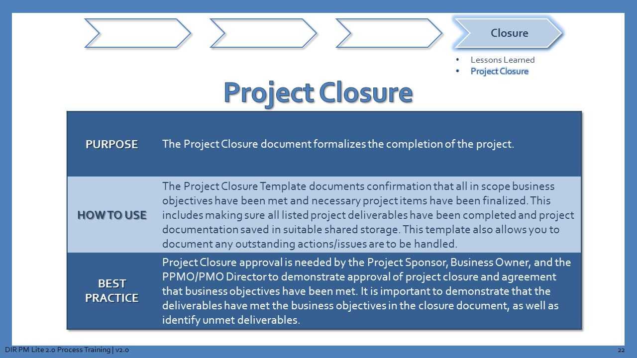 Texas Department Of Information Resources Presents - Ppt Regarding Project Closure Report Template Ppt