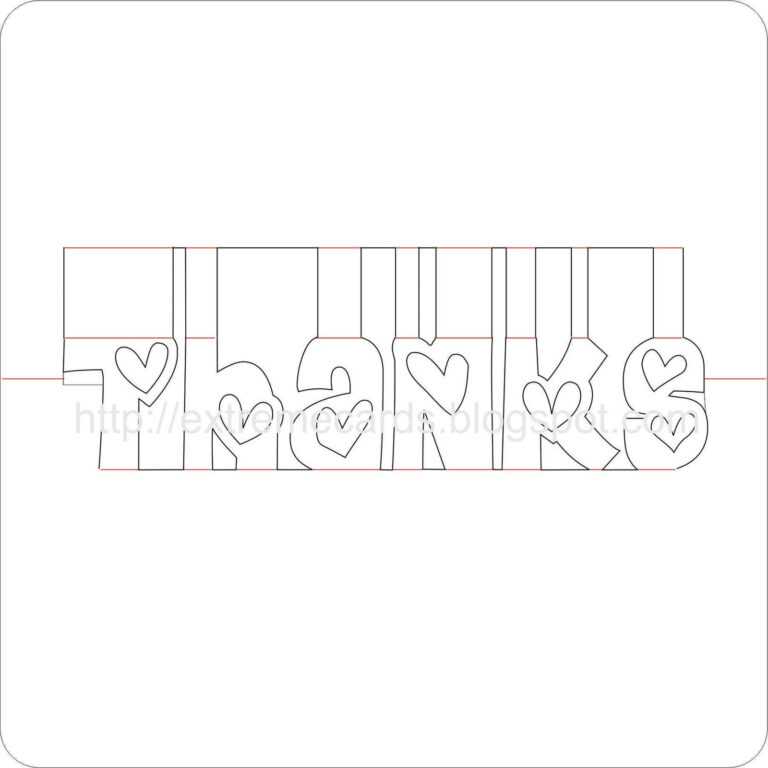 Thanks Pop Up Card Cards Pop Up & Mechanical Cards Pop With