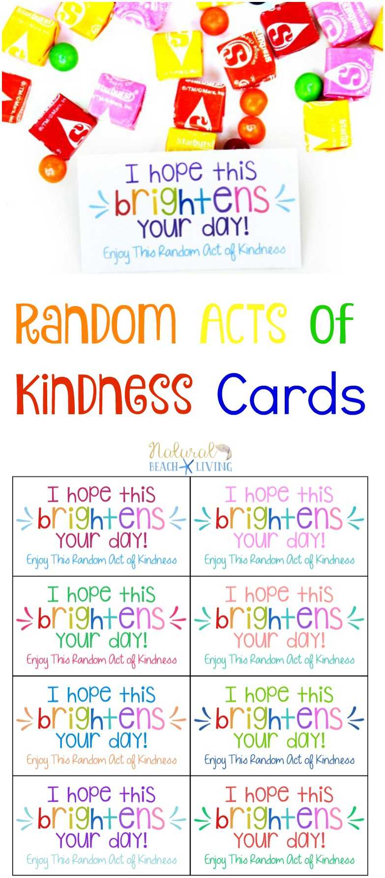 The Best Random Acts Of Kindness Printable Cards Free Regarding Random Acts Of Kindness Cards Templates