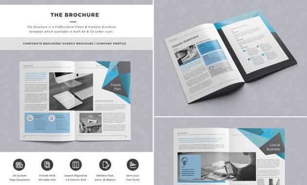 The Brochure - Indd Print Template | Template | Indesign in Brochure Template Indesign Free Download