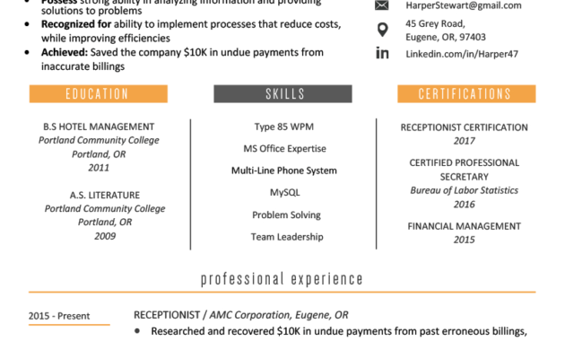 The Combination Resume: Examples, Templates, &amp; Writing Guide with Combination Resume Template Word
