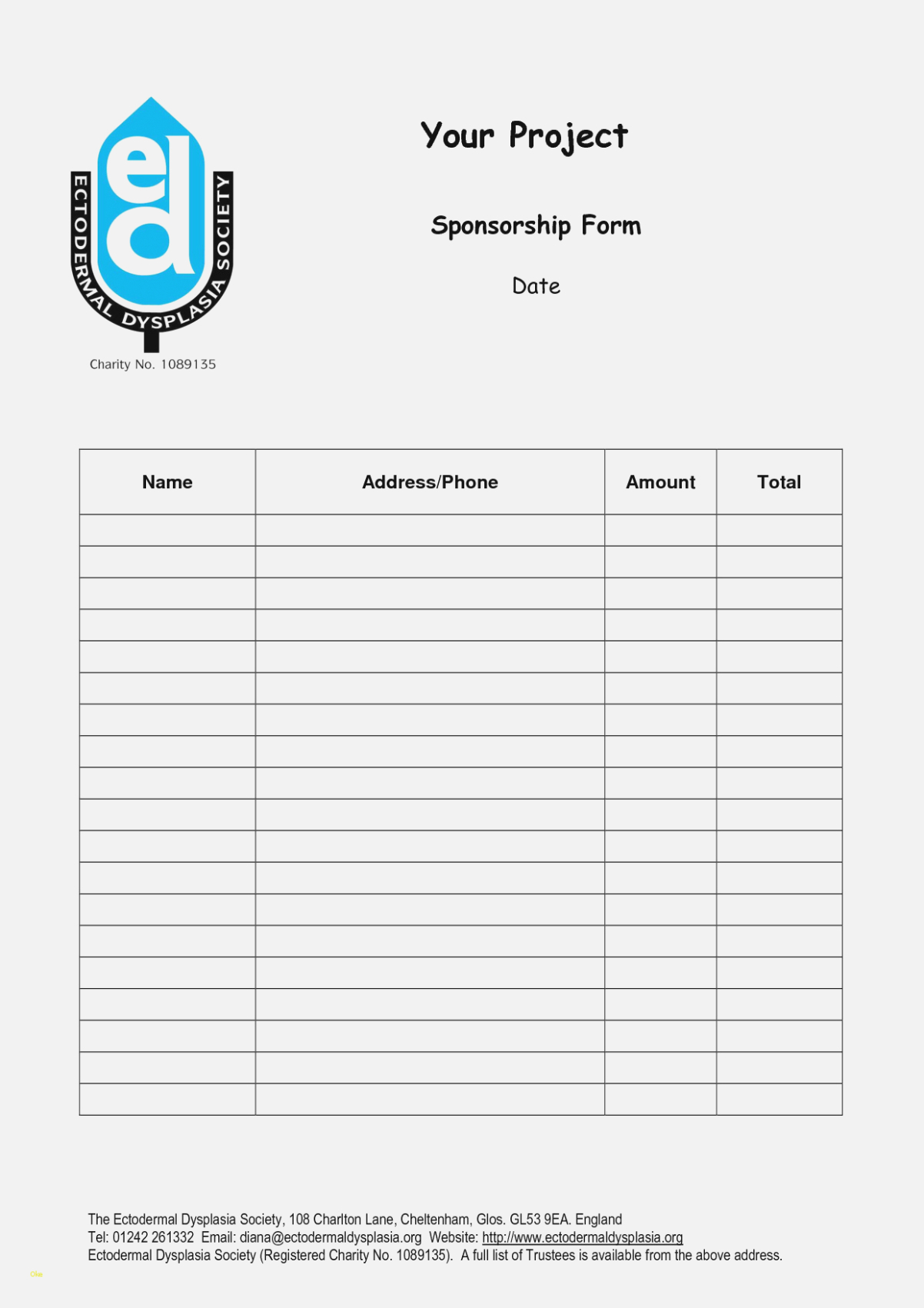 The Death Of Sponsorship | Realty Executives Mi : Invoice Intended For Blank Sponsorship Form Template