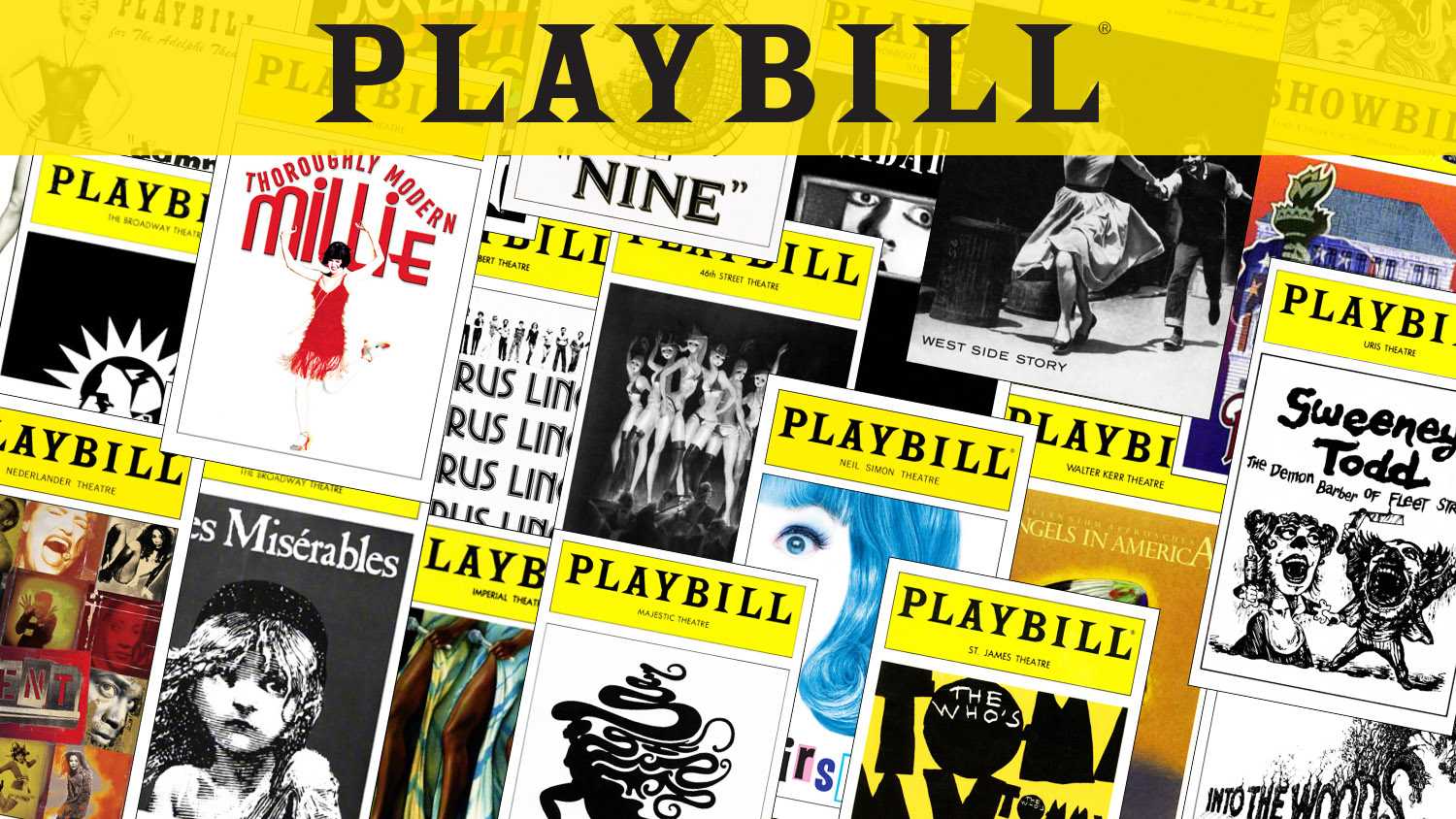 The Evolution Of The Playbill Design From 1885–2018 | Playbill Pertaining To Playbill Template Word