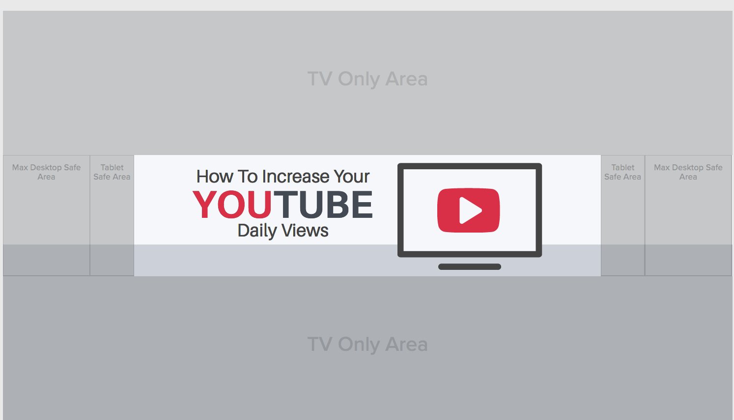 The Ideal Youtube Channel Art Size & Best Practices For Youtube Banner Size Template