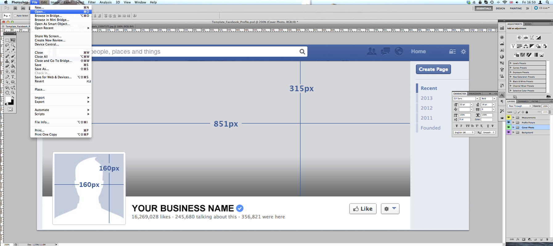 Thebrownfaminaz: Facebook Cover Photo Template Psd In Photoshop Facebook Banner Template