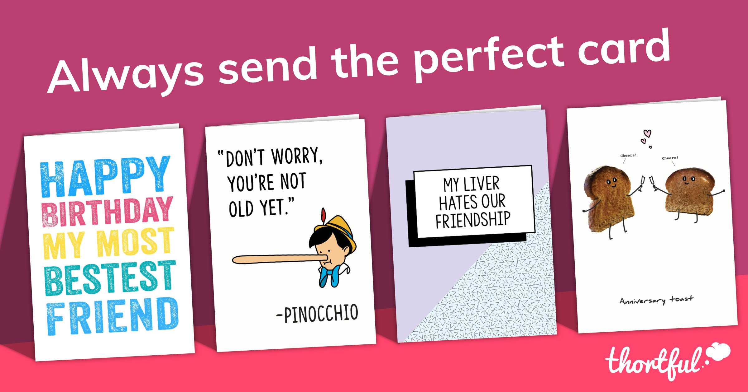 Thortful | Send The Perfect Greeting Card | Order Online & It's Sent Today Intended For Sorry You Re Leaving Card Template