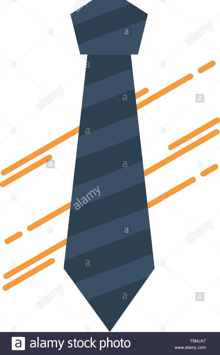 Tie, Business, Dress, Fashion, Interview Flat Color Icon Throughout Tie Banner Template