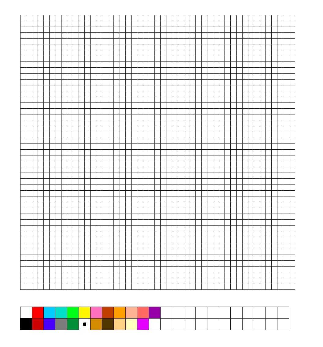 Tnk Hama : Perler Bead Blank Template | Perler Beads, Middle Throughout Blank Perler Bead Template