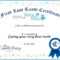 Tooth Fairy Certificate Template Free – Atlantaauctionco Inside Tooth Fairy Certificate Template Free