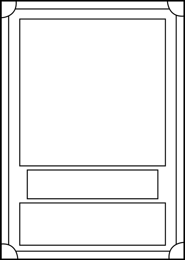 Trading Card Template Frontblackcarrot1129 On Deviantart For Trading Card Template Word