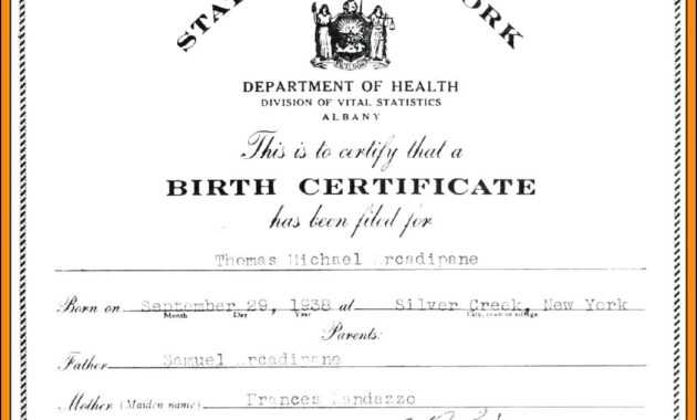 Translation Of Birth Certificate Template – Verypage.co in Novelty Birth Certificate Template