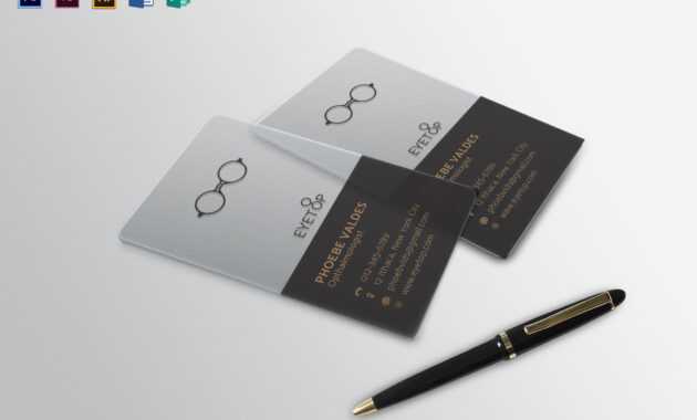 Transparent Business Card Template in Transparent Business Cards Template