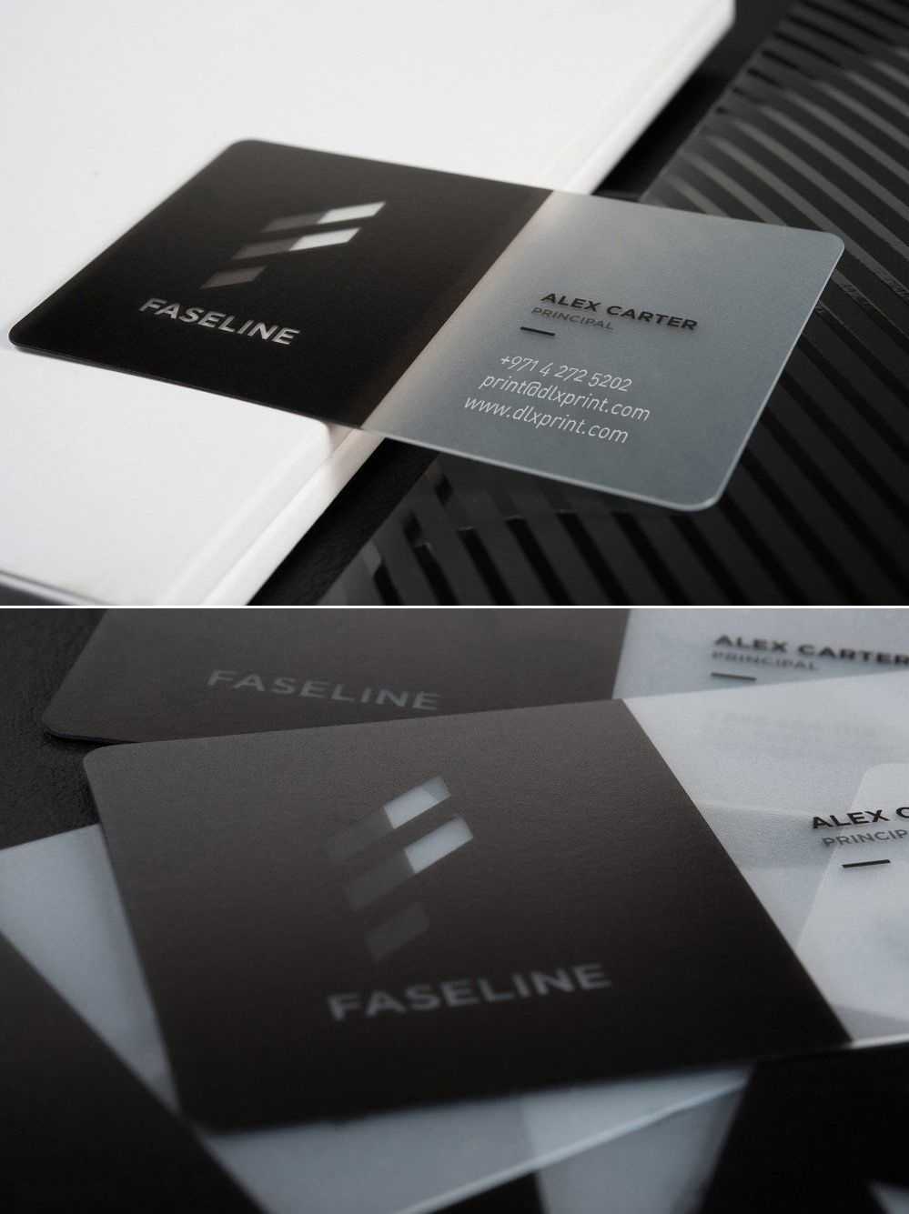 Transparent Business Card Visiting Printing In Kolkata Clear Intended For Transparent Business Cards Template