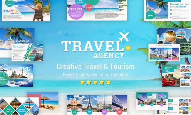Travel And Tourism Powerpoint Presentation Template - Yekpix throughout Tourism Powerpoint Template
