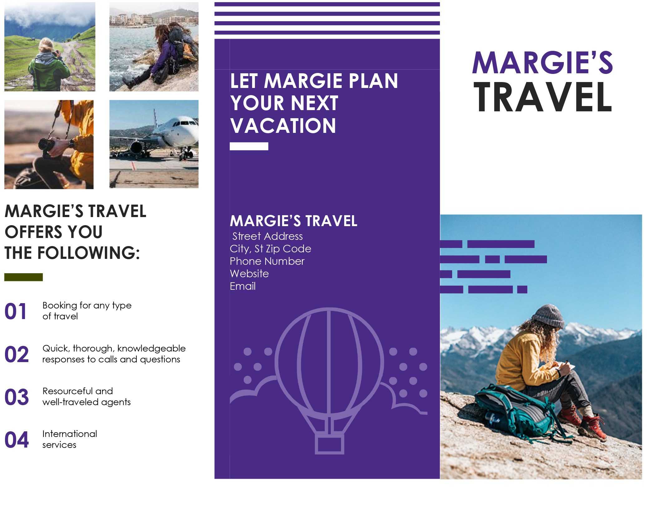 Travel Brochure Regarding Word Travel Brochure Template Regarding Word Travel Brochure Template
