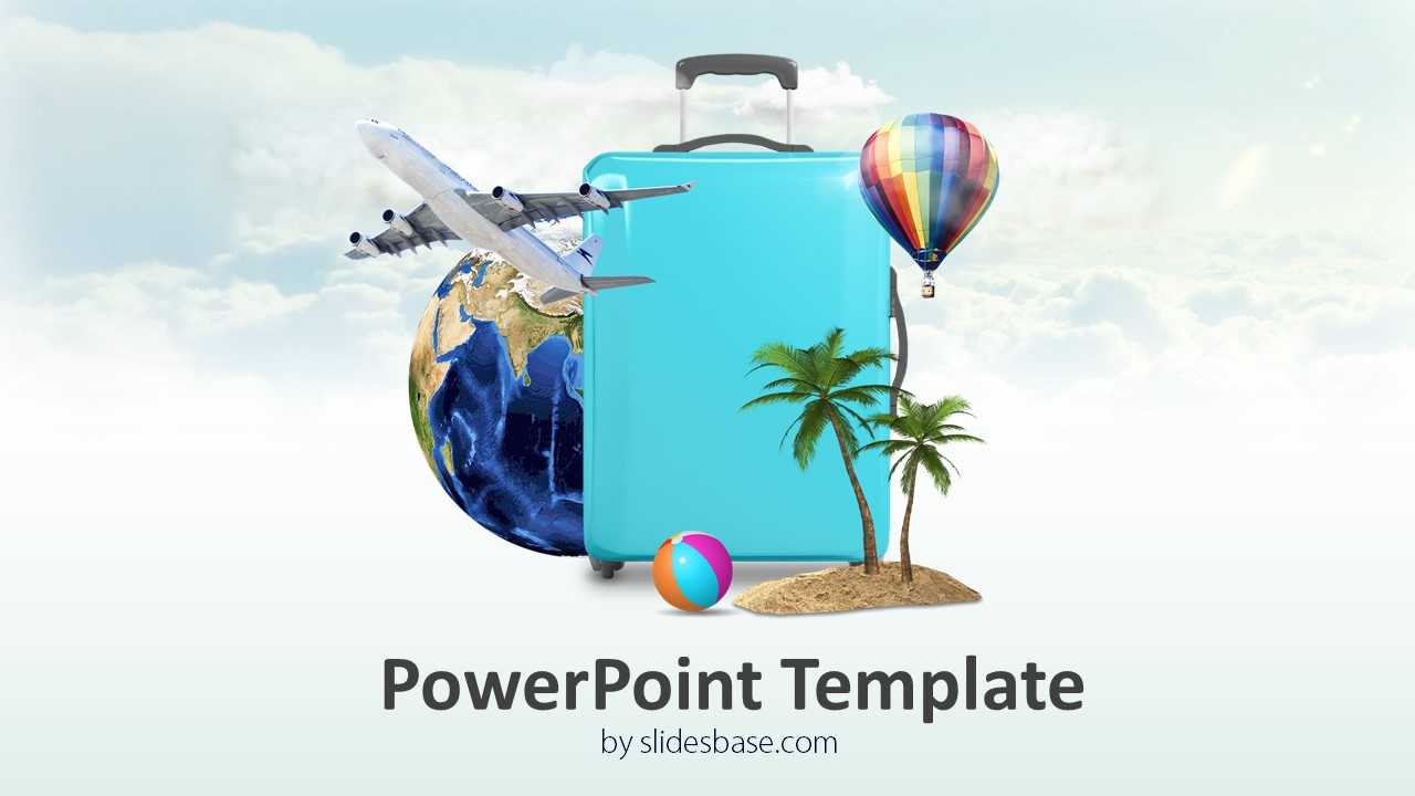 Travel Template Powerpoint Borders Animated World Free Within Tourism Powerpoint Template