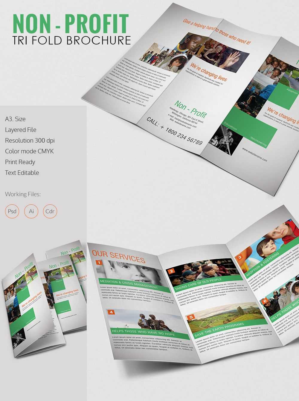 Tri Fold Brochure Template – 43+ Free Word, Pdf, Psd, Eps With Regard To 3 Fold Brochure Template Psd Free Download