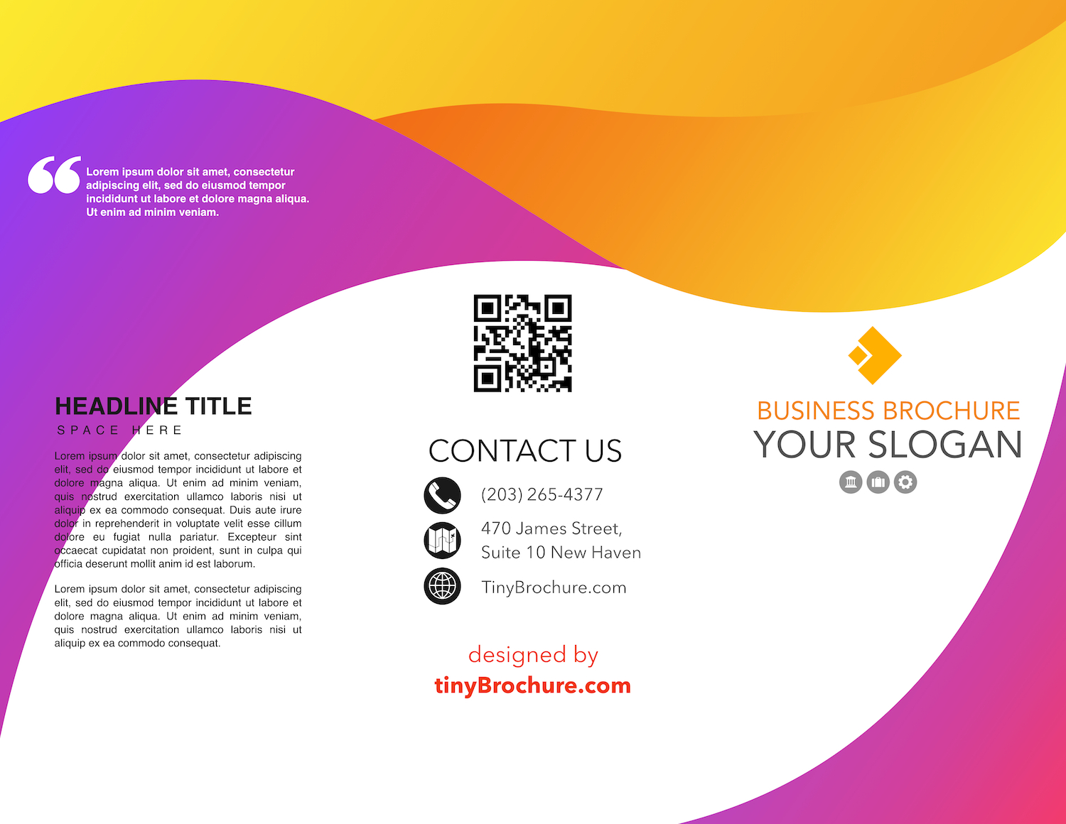 Tri Fold Brochure Template Google Docs For Google Docs Travel Brochure Template