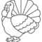 Turkey Drawing To Color At Paintingvalley | Explore In Blank Turkey Template