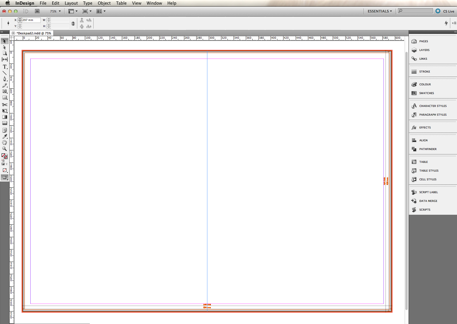 Tutorial: Design Your A2 Desk Pad Template » Saxoprint Blog Uk For A2 Card Template