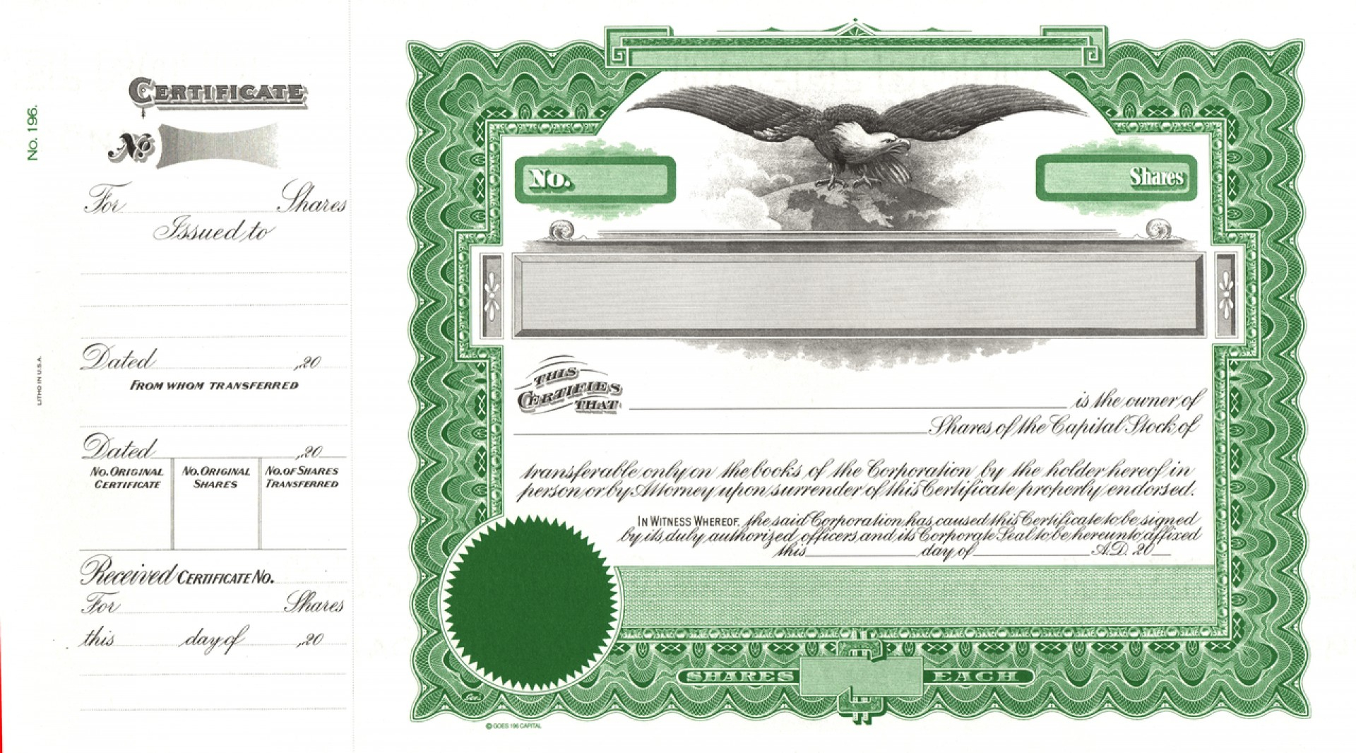 Unforgettable Stock Certificate Template Microsoft Word Intended For Stock Certificate Template Word