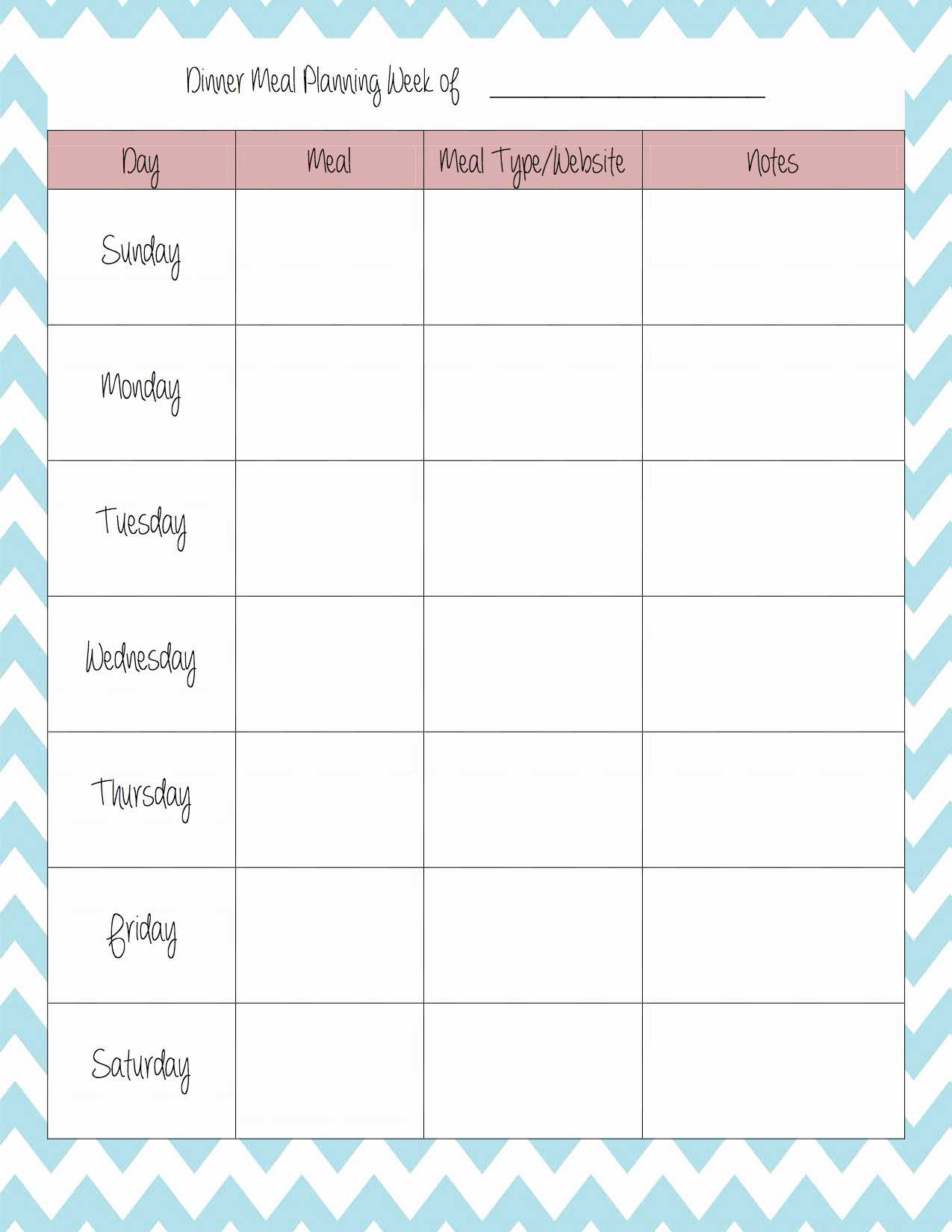 Unique 34 Illustration Meal Plan Template Word In Meal Plan Template Word